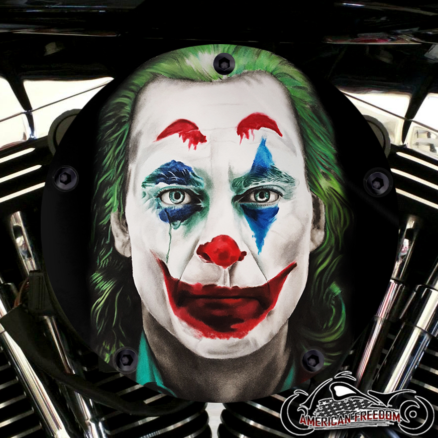 Harley Davidson High Flow Air Cleaner Cover - The Joker